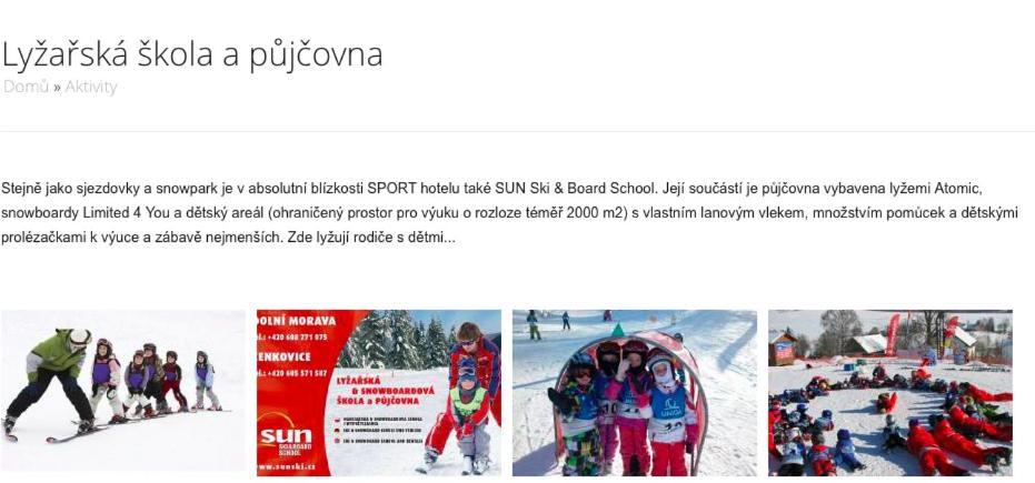 Sport Apartman Dm Dolní Morava 외부 사진